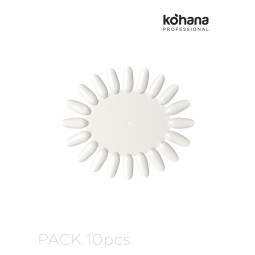 Kohana Display Milky White Colour Chart 10pcs