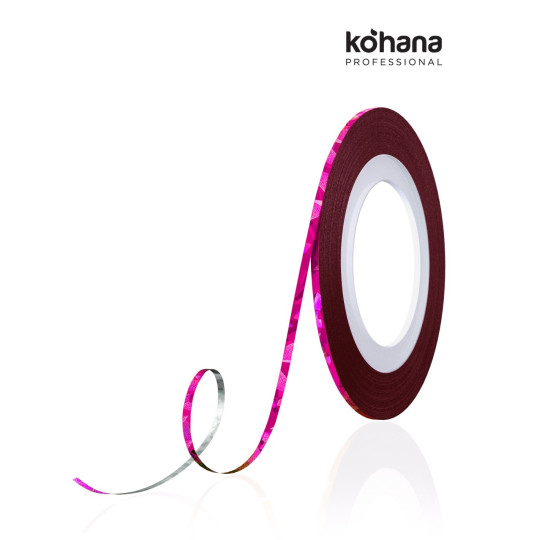 Kohana Striping Tape - Holo Rose Red